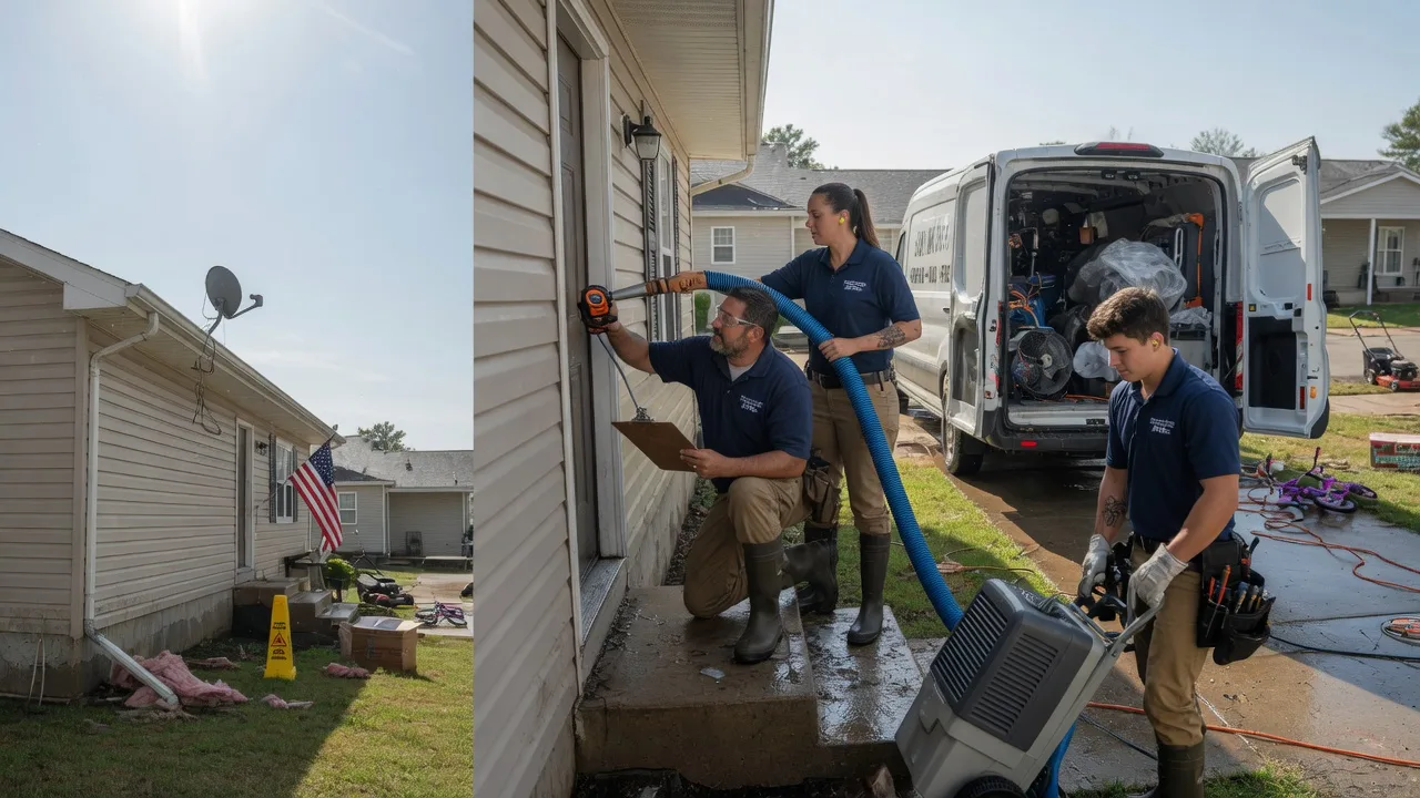 Ceiling Water Damage Restoration in Linn, WV near me